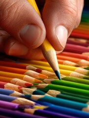 Obraz premium A Study in Color and Creativity