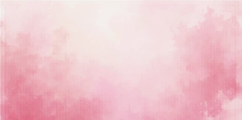 Abstract pink heart pattern on a vintage textured paper background
