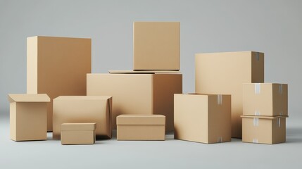 mockup packaging boxes