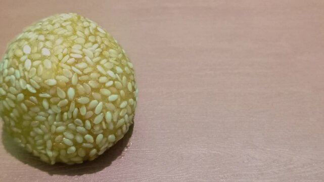 Onde Onde or Crispy Sesame Ball&nbsp;is one of Indonesian traditional snacks