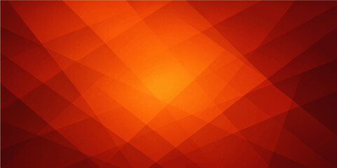 Abstract red background with a vibrant geometric pattern of triangles, ideal for a modern art wallpaper design