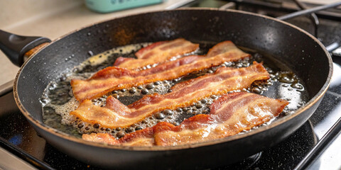  Crispy Bacon: Sizzling in a Pan