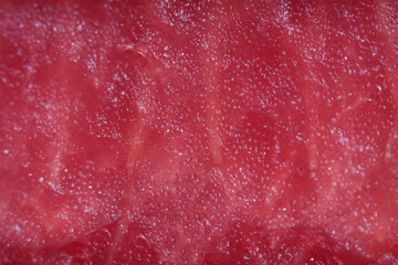 ripe watermelon pulp seedless organic red texture macro
