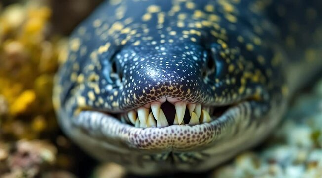 Close-up macro of dangerous reptiles: python, crocodile, and blue-eyed lizard showcasing their wild scales and predatory eyes 4k animal video footage