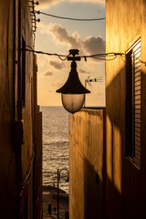 street lamp in bajamar