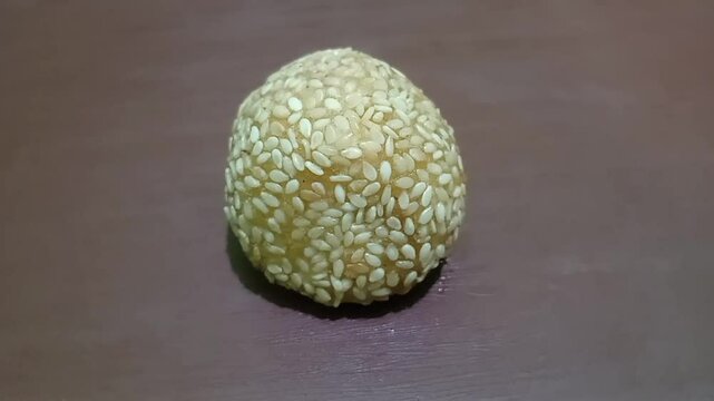 Onde Onde or Crispy Sesame Ball&nbsp;is one of Indonesian traditional snacks