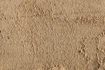Flaxseed Powder Flour. Kitchen Background from Above.