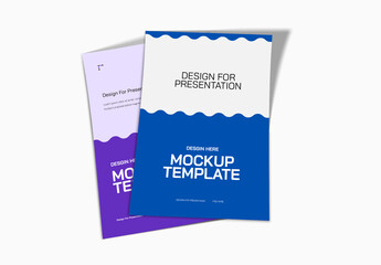 Real Estate A4 Mockup