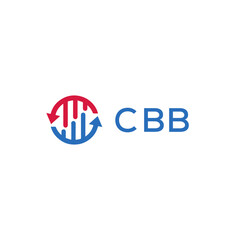 CBB letter logo design with white background in illustrator, vector logo modern alphabet font overlap style. calligraphy designs for logo, Poster, Invitation, etc.