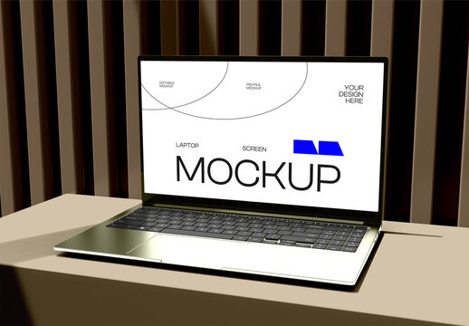 Laptop Screen Mockup