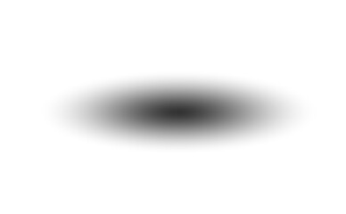 shadow overlay gradient on transparent background, smooth shadow effect vector illustration