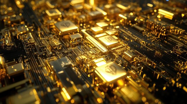 blockchain technology gold