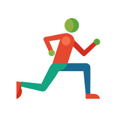 running man running