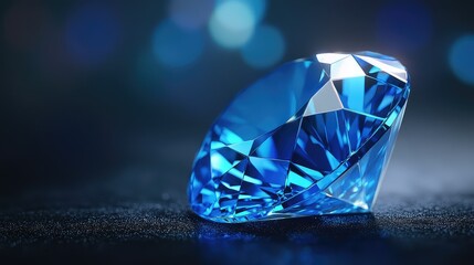 topaz blue gemstone
