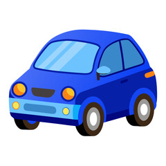 toy car on white background