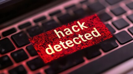 Alert Notification for Potential Hack on Computer System