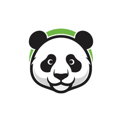 panda with a smile logo