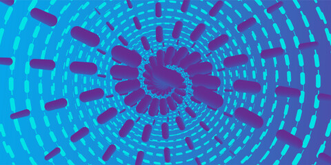 modern simple line pattern vector ilustration dotted circle texture concept glossy good art