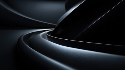 Dark abstract geometric design