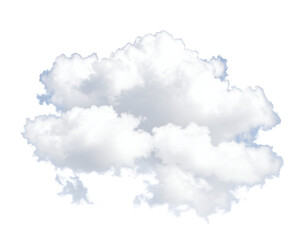 Expansive and detailed white cloud with intricate textures and a dynamic, natural shape.