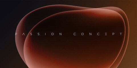 Abstract vector design with curved glowing red shapes and smooth gradients. Great for premium branding, modern digital artwork, elegant presentations, and creative visual compositions.