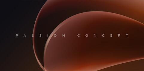 Minimal abstract vector featuring smooth glowing red shapes with soft gradients. Perfect for elegant branding, modern digital designs, stylish presentations, and premium creative visuals.