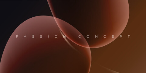 Abstract glowing red background with layered curved shapes and smooth gradients. Ideal for luxury branding, elegant digital artwork, stylish presentations, and modern creative visual designs.