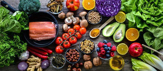 Foods representing anti-inflammatory diet