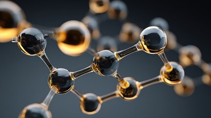 Molecular structure illustration