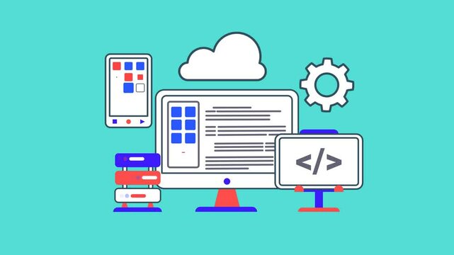 Full Stack Development Environment with Cloud Computing Mobile and Server Integration