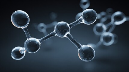 Complex transparent molecular structure