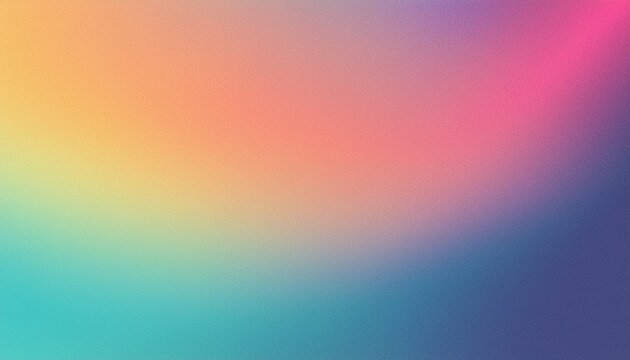 abstract pastel holographic blurred grainy gradient banner background texture colorful digital grain soft noise effect pattern lo fi multicolor vintage retro design