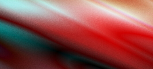 Abstract Red and Teal Gradient Swirl: Textured Digital Background Image