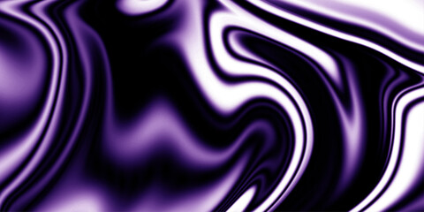 Vibrant Purple and Black Marble Fluid Background