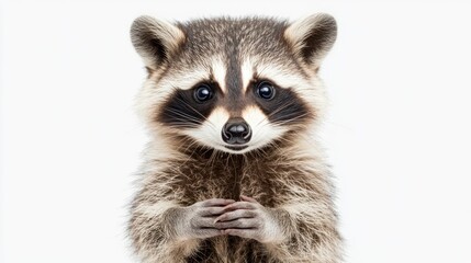 Close-up of a raccoon