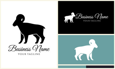 Ram Logo Design Variations.