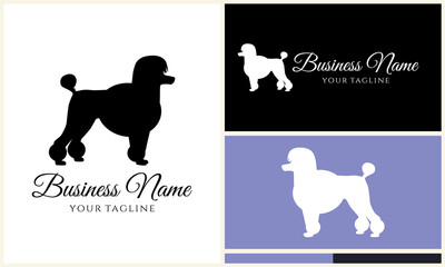 Poodle Logo Design Variations.