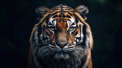 Fototapeta premium Close-up portrait of a tiger (1)