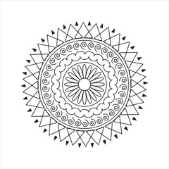 Bohemian Blooms: Free-Spirited Floral Mandalas