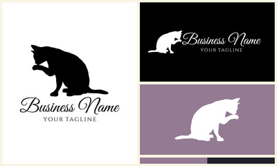 Cat Logo Design Variations. (23)