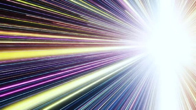 Light Speed Hyperjump Transition