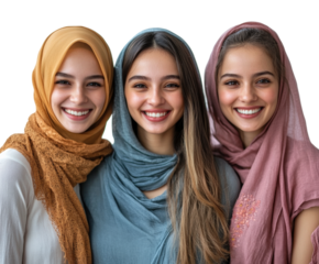 Cultural celebration of sisterhood portrait warm