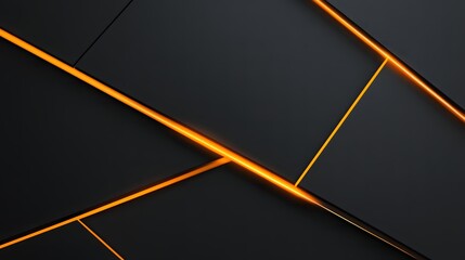 Black Minimalist Abstract Background