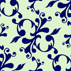 Beautiful vintage seamless pattern design 