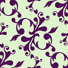 Beautiful vintage seamless pattern design 