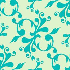 Beautiful vintage seamless pattern design 