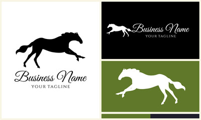 Obraz premium Horse Logo Design Variations. (15)