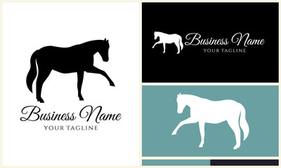 Obraz premium Horse Logo Design Variations. (16)