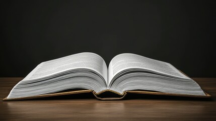 Obraz premium cover horizontal book template