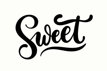 Handwritten Sweet Script Font Typography